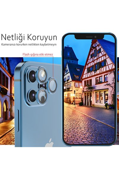 MTL iPhone 12 Pro Compatible Sapphire Lens Anti-Scratch Durable Camera Protector