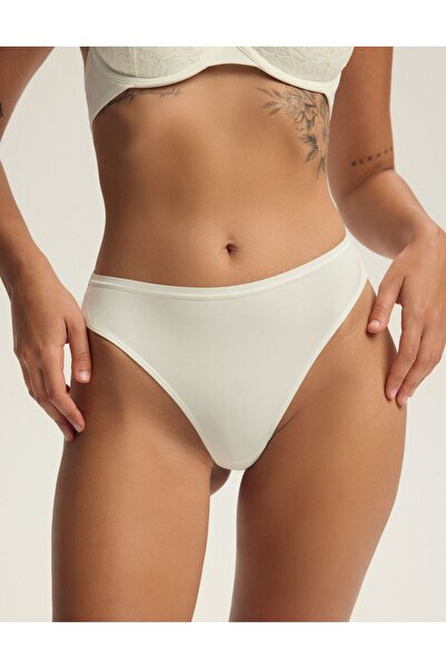 Bloovii Women's Briefs Comfortable Panties with Lace Back Cotton Lining | Arien