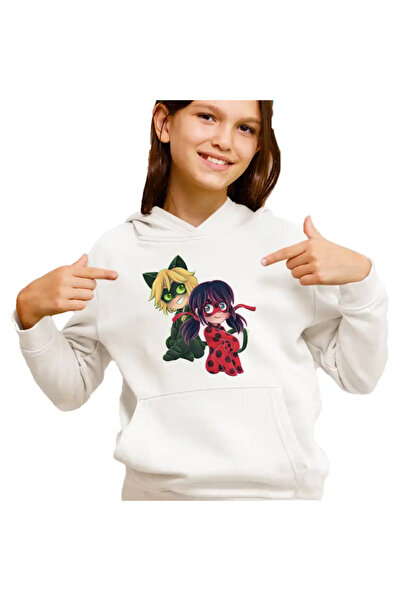 OEM Hanorac Copii Fete Miraculos Animatie Buburuza Adrien Noir