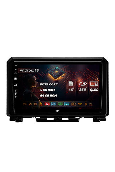 HUB64 Navigatie Suzuki Jimny (2018-2022), 4GB RAM, Android 13, Octacore, Slot...