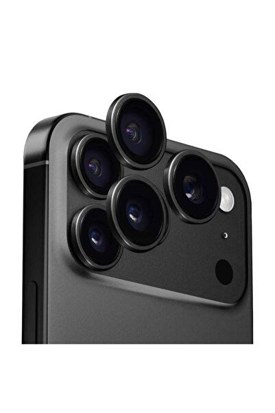 Anank Protecție de obiectiv AR pentru iPhone 17 Pro, Negru