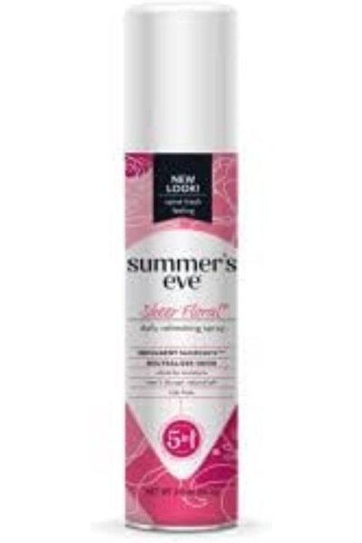 Summer's Eve معطر جو بخاخ سمرز إيف، وردي شفاف، 59 مل، للجنسين