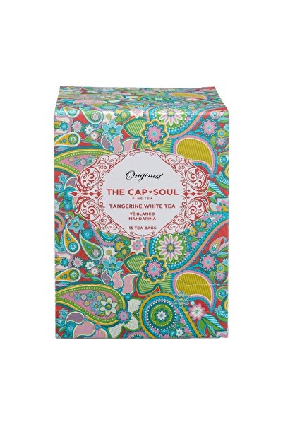 The Capsoul Ceai alb Cap Soul - Mandarină, 15 pliculețe