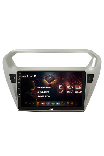 HUB64 Navigatie Peugeot 301 / Citroen C-Elysee, 4GB RAM, Android 13, Octacore...
