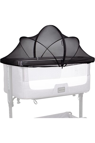 Generic Mikakoz Baby Bed Mosquito Net - Full-Cover Safety Tent with Zippers, Durable (Black)