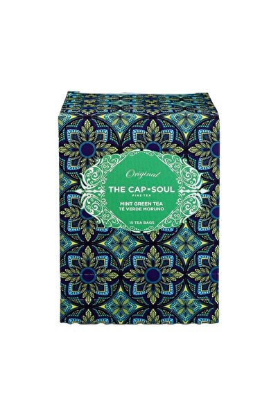 The Capsoul Ceai verde The Cap Soul - Mentă, 15 pliculețe