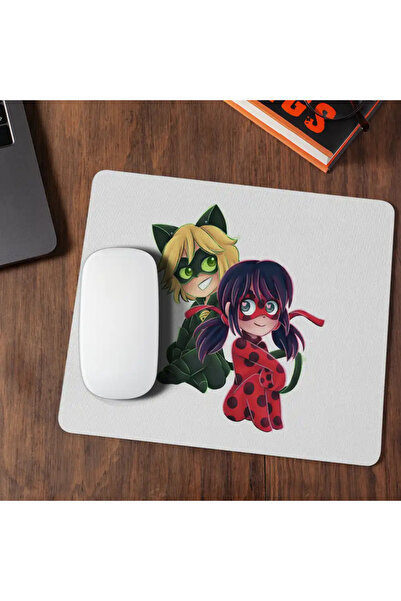 OEM Mousepad Miraculous Animation Ladybug Adrien Noir