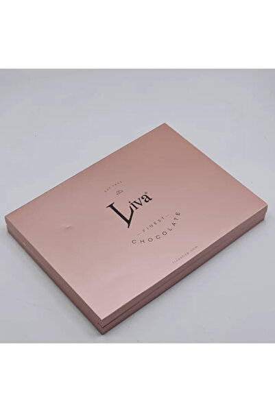 Liva Shop Rose Kutulu Sargılı Madlen Çikolata 72 adet