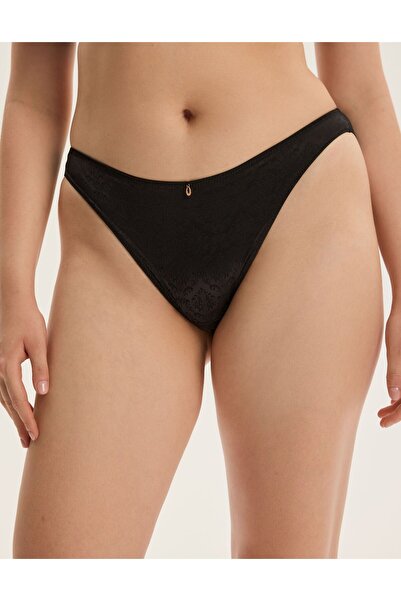 ESOTIQ Chiloți pentru femei, din poliamidă netedă, cu pandantiv decorativ aur...