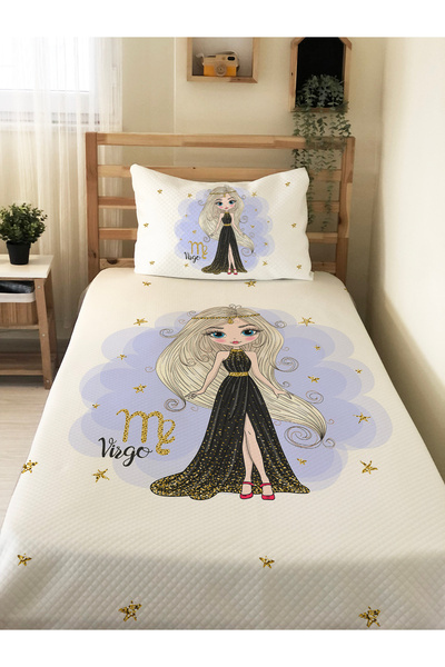 Evmila Princess Girl Patterned Pique