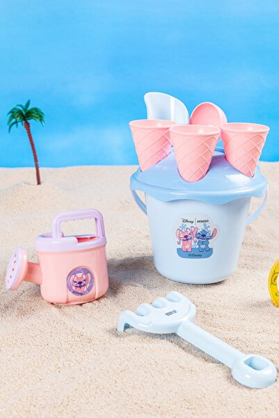 Disney Lilo&Stitch Lisanslı Parti Serisi Dondurma Figürlü Kum Oyuncağı