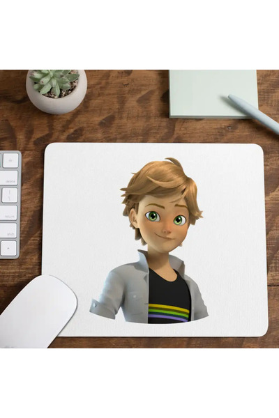 OEM Mousepad Adrien Agreste Miraculous Buburuza Black