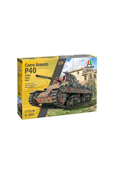 İtaleri Machetă militară Carro Armato P 40 scară 1:35 6599