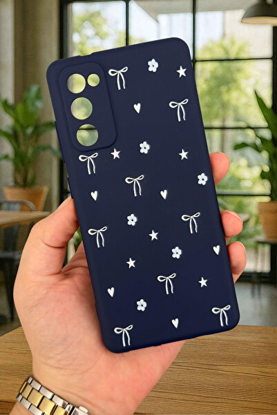 Vip Case Samsung Galaxy S20 Fe - Mini Fiyonk Desenli Silikon Darbe Emici Klasik Korumalı Rubber Kılıf