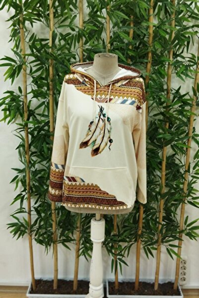 Mossta Μπλούζα κατάδυσης με κουκούλα - Μπεζ