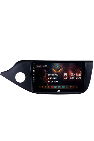HUB64 Navigatie Kia CEED (2012-2018), 4GB RAM, Android 13, Octacore, Slot Sim 4G