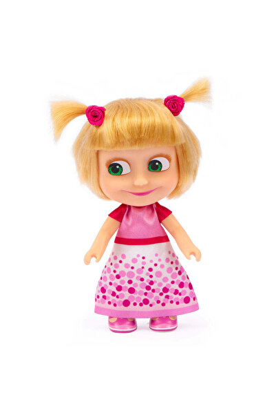 GIOCHI PREZIOSI Papusa Masha si Ursul - Masha cu Rochita Aniversara 12 cm