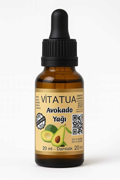vitatua زيت الأفوكادو 100% زيت عطري نباتي طبيعي 20 مل
