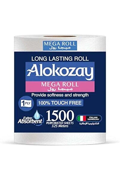 Alokozay Mega Roll 1500 Sheets x 1 Ply 1 Roll