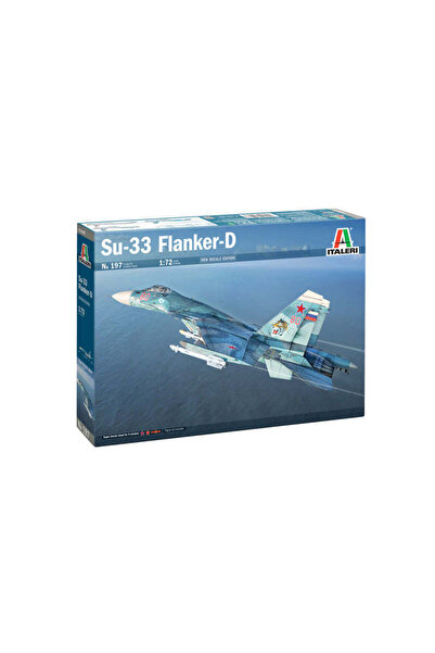 İtaleri Macheta aeromodele SU-27 D "Sea Flanker" 1:72 ITA 197