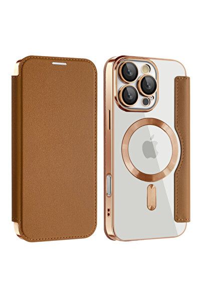 Techsuit Husa Samsung Galaxy A17 5G SmartMag Book Case, maro