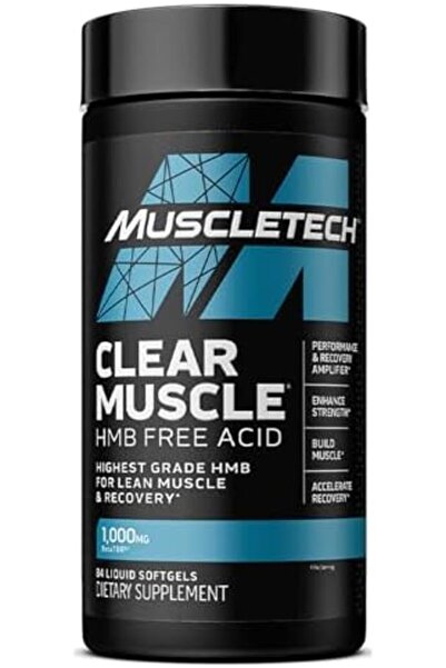 MUSCLETECH Clear Muscle HMB Free Acid Highest Grade HMB Supports Muscle Strength & Recovery with 100