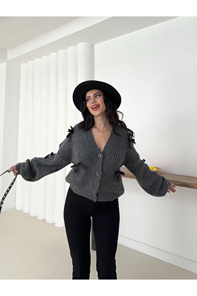 DİMA FASHİON Fi̇yomk Detailled Tri̇ko Hirka