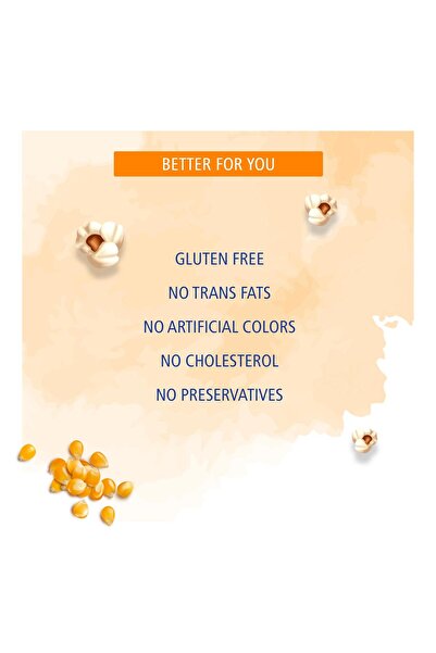 american garden Natural Popcorn Microwave Value Pack 2 x 273 g Easy Snack for Movie Nights at Home