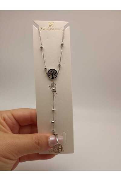 TLSMACCESORIES ŞAHMERAN ÇELİK -YÜZÜKLÜ