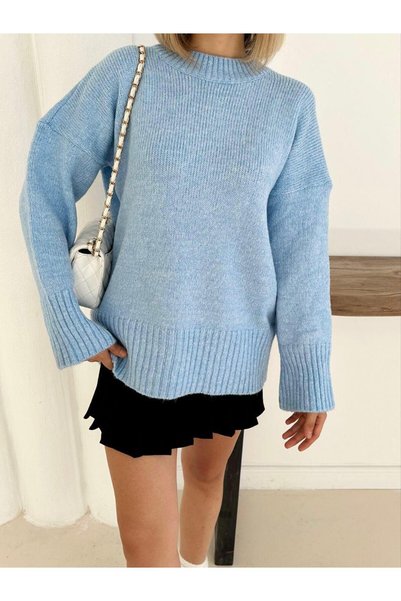 SUYA US WEAR Oversize Basic Knit Sweater