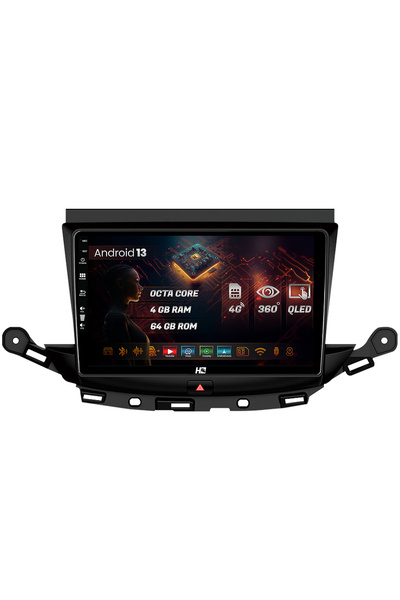 HUB64 Navigatie Opel Astra K, 4GB RAM, Android 13, Octacore, Slot Sim 4G
