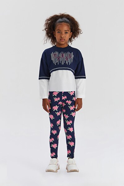 Tyess Тъмносин суичър за момиче