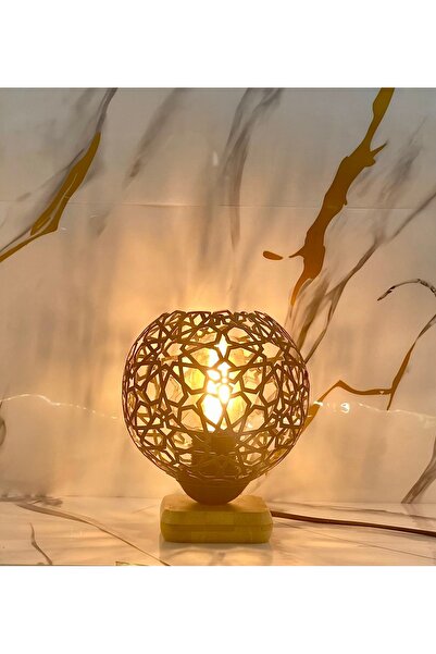 Decodelight Black Hat Wooden Leg Bedroom Living Room Bedside Table Top Compatible Lampshade Models