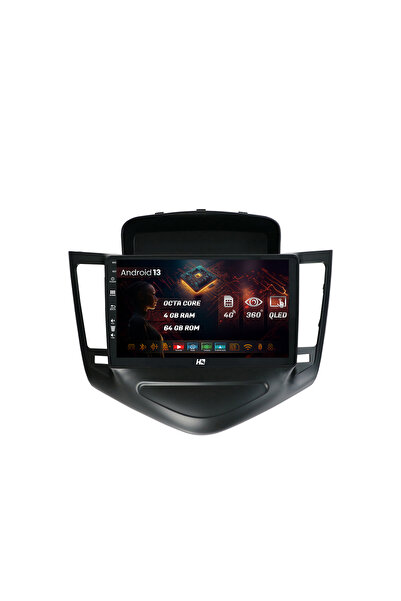HUB64 Navigatie Chevrolet Cruze (2008-2014), 4GB RAM, Android 13, Octacore, S...