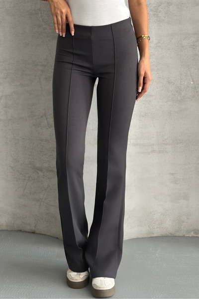 macharel jeans Women's Spanish Leg Opening Stitched Modal Fabric Pants