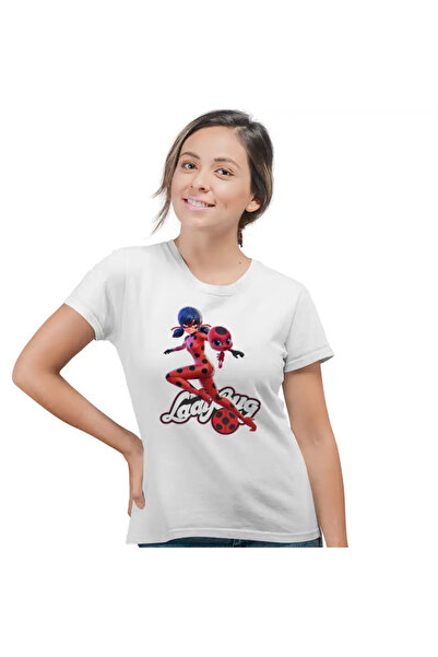 OEM Tricou Femei Buburuza Marinette Tikki Ladybug Miraculos