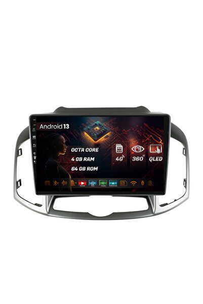 HUB64 Navigatie Chevrolet Captiva (2011-2018), 4GB RAM, Android 13, Octacore,...