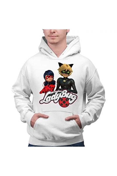 OEM Hanorac Barbati Miraculos Buburuza Motanul Noir