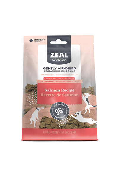 ZEAL سمك السلمون المجفف بالهواء بلطف للكلاب - 5.5 رطل / 2.5 كجم