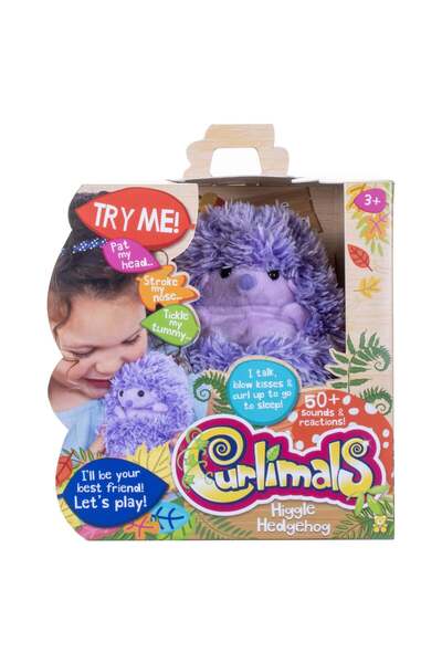 Curlimals Ariciul de pluș interactiv Higgle
