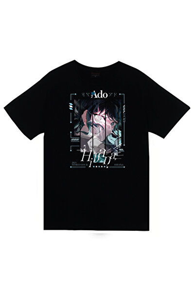 fame-stoned Ado Japonez - K-Pop - Rock - Tricou negru unisex 100% bumbac cu i...