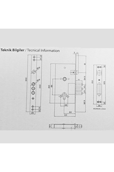 MELEKYAPI Yuma Monoblok Lock Case Bottom (Without Barrel)
