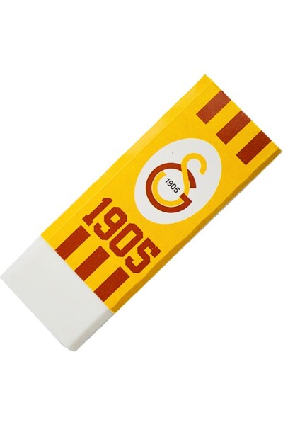 Galatasaray Lisanslı Kurşun Kalem Seti (3 Adet Kurşun Kalem, Silgi, Siyah Kalemtraş)