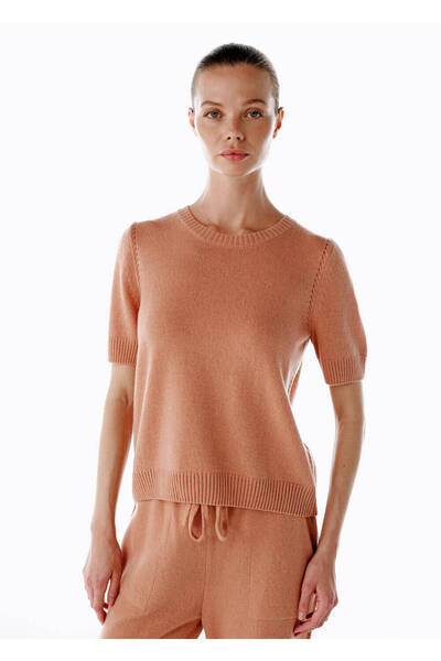 Knitss Pembe Kaşmir Triko Üst