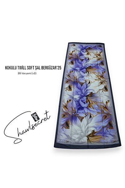 SHAWL SECRET شال بيرغزار من قماش التويل