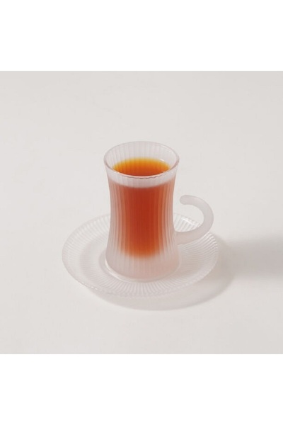 Dallaty 18Pcs Glass Coffee And Tea Set