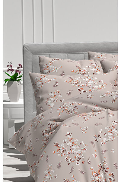 KAAN PREMIUM Σετ Παπλωματοθήκη με έθνικ σχέδιο για μονό κρεβάτι 100x200 Ελαστ...