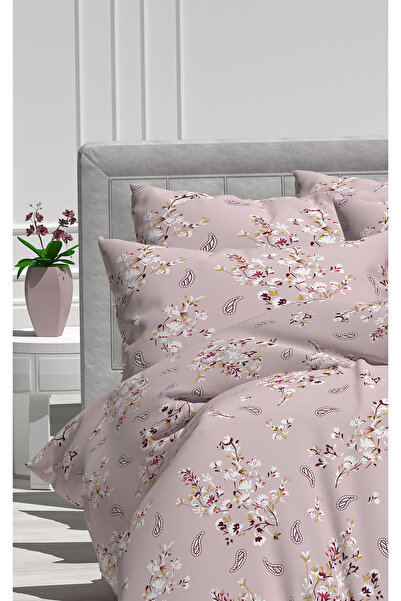 KAAN PREMIUM Set lenjerie de pat cu model etnic pentru o persoană 100x200 Cea...