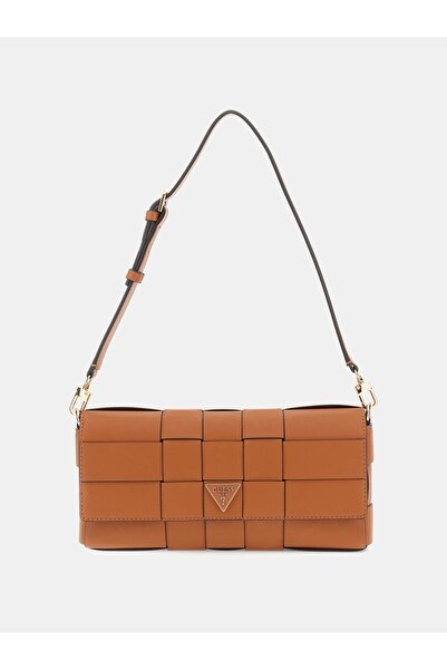 Guess Atalia Women's Brown Shoulder Bag Hwwg9661190-Car