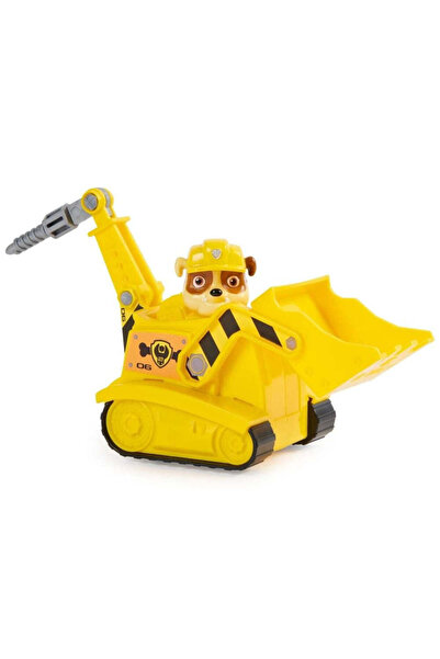 PAW PATROL Figurine and Vehicle Rubble Bulldozer